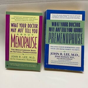 * Menopause and Premenopause Health Guide Set of 2 books by John R. Lee, M.D.